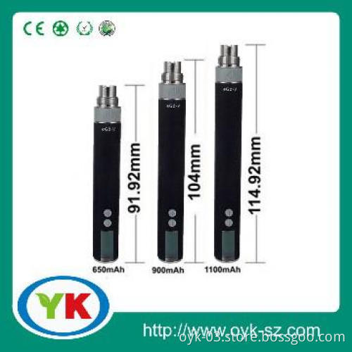 E-cigarette EGO-V with variable voltage battery
